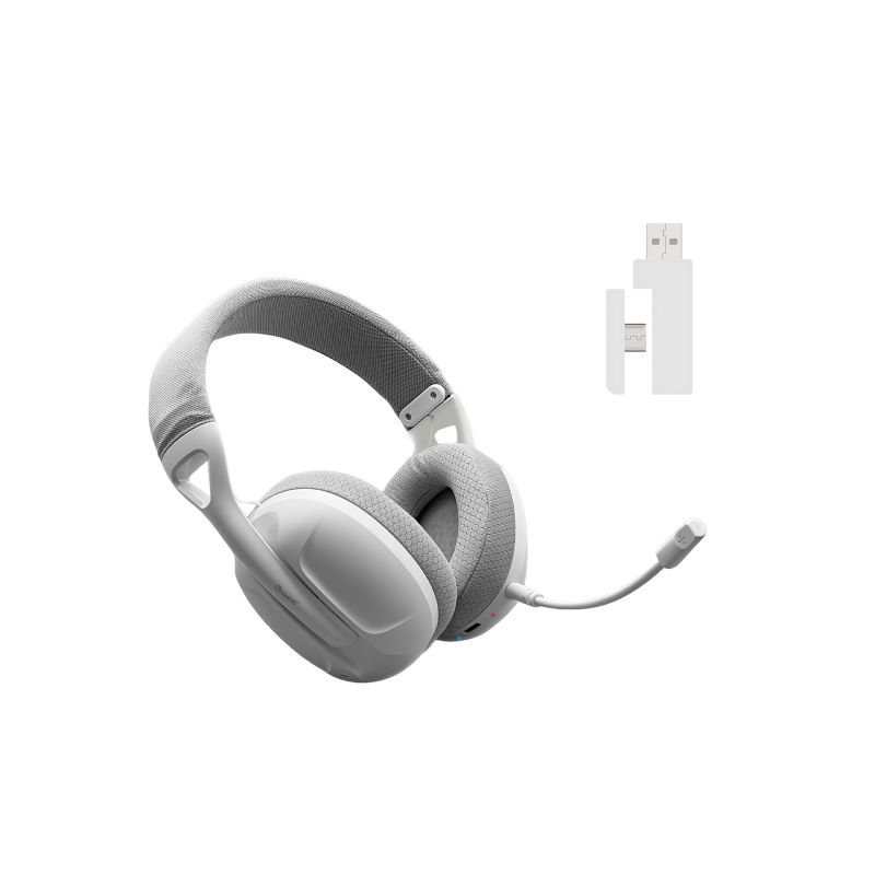 USB-C Wireless & Bluetoooth Gaming headset  On Ear Headphones for School Kids 3.5mm Wired Headset ST-521W with Microphone